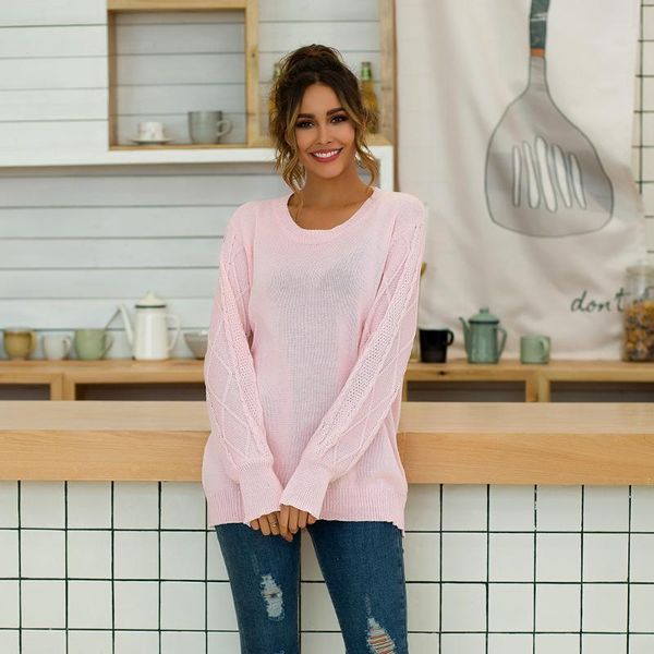 ethnic clothing american clothes for women 2021 arrival round neck pure color elegant long sleeves pullover knitted sweater, Red
ethnic clothing american clothes for women 2021 arrival round neck pure color elegant long sleeves pullover knitted sweater, Red