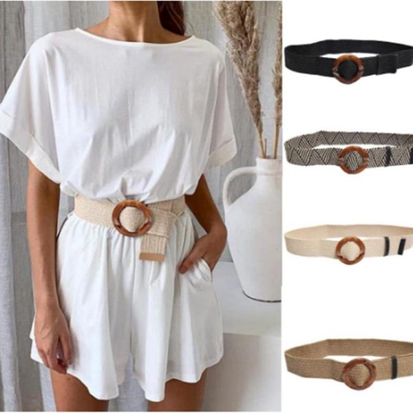 belts women bohemian wide belt straw buckle dress decoration casual female braided strap clothes accessories trendy soid 4 color, Black;brown
belts women bohemian wide belt straw buckle dress decoration casual female braided strap clothes accessories trendy soid 4 color, Black;brown