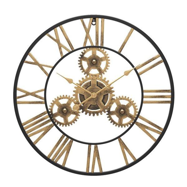 50cm wall clock oversized 3d retro rustic decorative luxury art big gear iron vintage large wall clock on the for gift
50cm wall clock oversized 3d retro rustic decorative luxury art big gear iron vintage large wall clock on the for gift