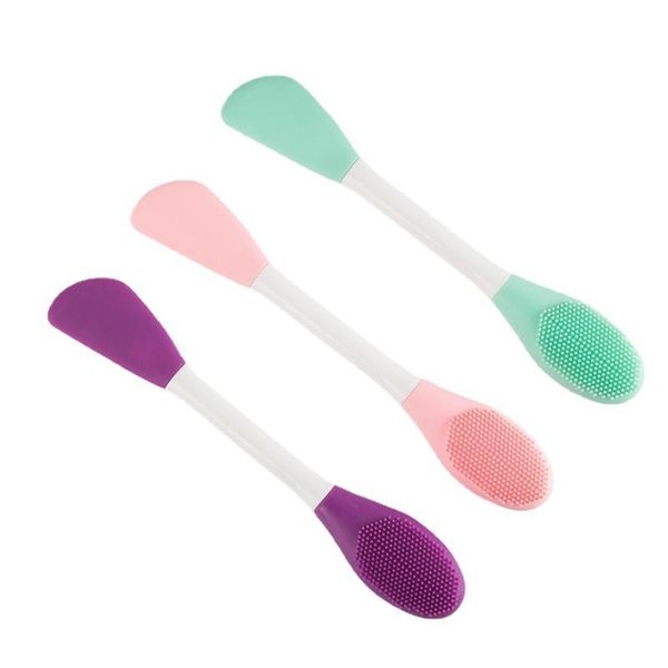 makeup brushes selling multifunctional beauty tools double ended facial cleansing cosmetic silicone face mask brush
makeup brushes selling multifunctional beauty tools double ended facial cleansing cosmetic silicone face mask brush