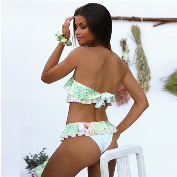 bikini women swimwear push up swimsuit ruffle bikini bathing suit biquinis summer beach wear female, White;black
bikini women swimwear push up swimsuit ruffle bikini bathing suit biquinis summer beach wear female, White;black