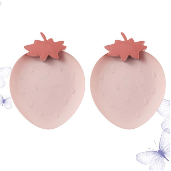 dishes & plates 2pcs strawberry shape fruit tray candy plate snack dish dry household serving for home (
dishes & plates 2pcs strawberry shape fruit tray candy plate snack dish dry household serving for home (