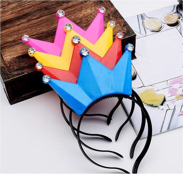 1pc new colorful princess tiara crown led flashing headband kids adults light up hair accessories rave glow party qylnna, Blue;red
1pc new colorful princess tiara crown led flashing headband kids adults light up hair accessories rave glow party qylnna, Blue;red