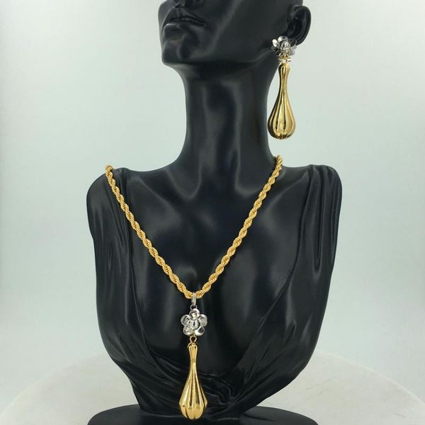 earrings & necklace mejewelry pendant jewelry gifts african 24k gold color sets for women, Silver
earrings & necklace mejewelry pendant jewelry gifts african 24k gold color sets for women, Silver