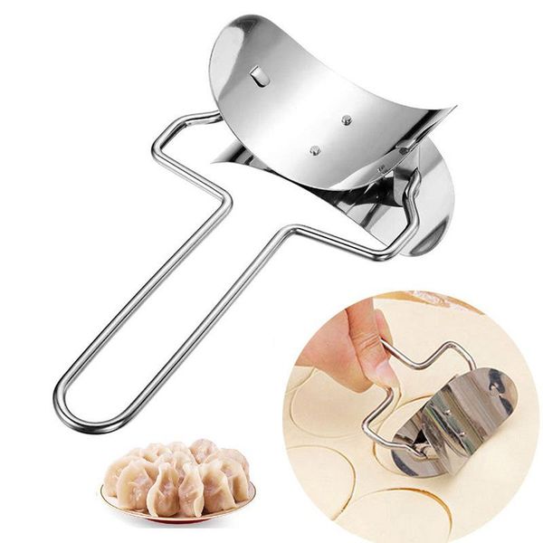 baking & pastry tools 15.7x7.7cm dumpling dough circle roller machine cutters stainless steel home maker kitchen pie pizza rolling
baking & pastry tools 15.7x7.7cm dumpling dough circle roller machine cutters stainless steel home maker kitchen pie pizza rolling
