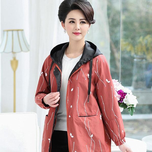 women's jackets explosion models 2021 spring autumn jacket coat large size 4xl loose fashion hooded outerwear long section chaqueta fem, Black;brown
women's jackets explosion models 2021 spring autumn jacket coat large size 4xl loose fashion hooded outerwear long section chaqueta fem, Black;brown