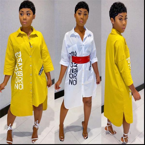 2021 button up white shirt dress women turn down collar pockets knee length summer dress streetwear irregular loose casual dress, Black;gray
2021 button up white shirt dress women turn down collar pockets knee length summer dress streetwear irregular loose casual dress, Black;gray