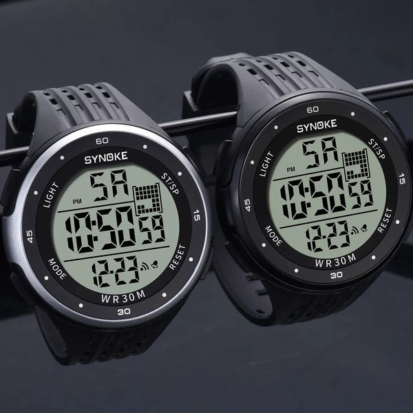 sport men watch 3atm waterproof luminous display electronic large dial digital watch, Slivery;brown
sport men watch 3atm waterproof luminous display electronic large dial digital watch, Slivery;brown