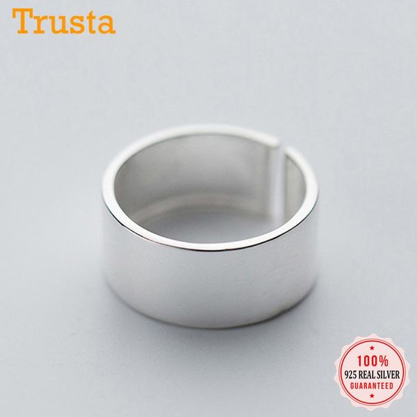 cluster rings trusta genuine 100% 925 sterling silver smooth surface open finger sizable ring for women girls wedding jewelry gift ds2237, Golden;silver
cluster rings trusta genuine 100% 925 sterling silver smooth surface open finger sizable ring for women girls wedding jewelry gift ds2237, Golden;silver