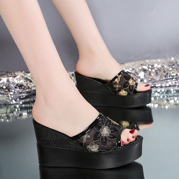 slippers shoes peep toe on a wedge house platform slides slipers women heeled mules fashion 2021 high luxury fabric rome scandal, Black
slippers shoes peep toe on a wedge house platform slides slipers women heeled mules fashion 2021 high luxury fabric rome scandal, Black