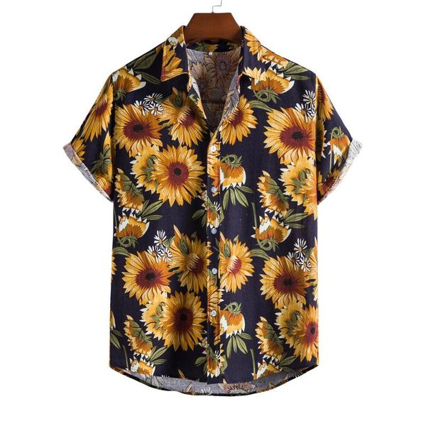 men's casual shirts for men 2021 stand-up collar short-sleeved ethnic style printed shirt camisas para hombre chemise homme, White;black
men's casual shirts for men 2021 stand-up collar short-sleeved ethnic style printed shirt camisas para hombre chemise homme, White;black
