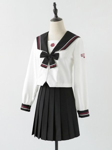 clothing sets women's japan uniforms long sleeve jk uniform college style sailor suit female student show stage costumes cosplay, White
clothing sets women's japan uniforms long sleeve jk uniform college style sailor suit female student show stage costumes cosplay, White
