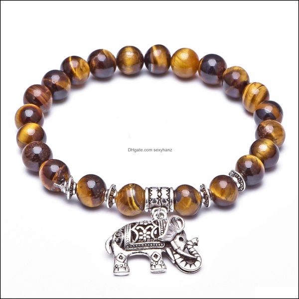 beaded, strands bracelet jewelry yellow tiger eye 8mm beads stone elephant charm for men women chakra single circle vintage bracelets drop d, Black
beaded, strands bracelet jewelry yellow tiger eye 8mm beads stone elephant charm for men women chakra single circle vintage bracelets drop d, Black