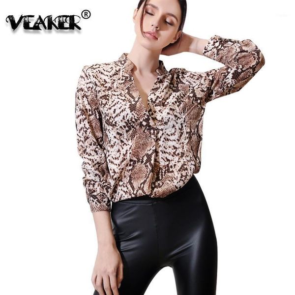 women's blouses & shirts korean snake animal print blouse leopard shirt long sleeve casual deep v neck serpentine fashion women autumn, White
women's blouses & shirts korean snake animal print blouse leopard shirt long sleeve casual deep v neck serpentine fashion women autumn, White
