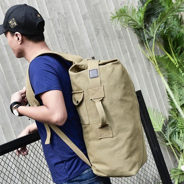 large capacity rucksack man travel bag mountaineering backpack male luggage canvas bucket shoulder bags for boys men backpacks
large capacity rucksack man travel bag mountaineering backpack male luggage canvas bucket shoulder bags for boys men backpacks