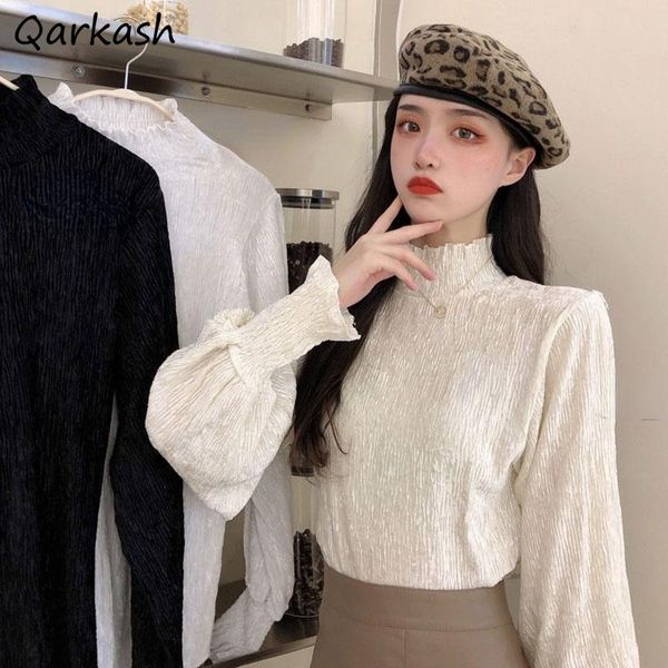 women's sweaters pullovers women sweater half-high collar female temperament classic vacation autumn solid minimalist design clothing s, White;black
women's sweaters pullovers women sweater half-high collar female temperament classic vacation autumn solid minimalist design clothing s, White;black