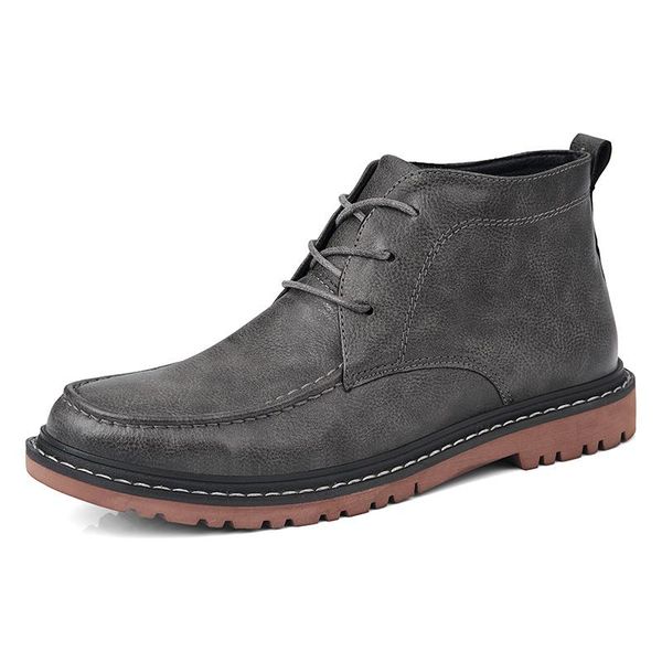 boots men autumn winter lightweight lace-up man genuine leather men's ankle casual soft shoes 38-47, Black
boots men autumn winter lightweight lace-up man genuine leather men's ankle casual soft shoes 38-47, Black