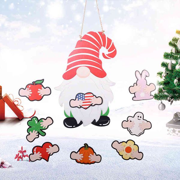 christmas creative variable cartoon wooden santa claus decoration day painted pendant decorations
christmas creative variable cartoon wooden santa claus decoration day painted pendant decorations