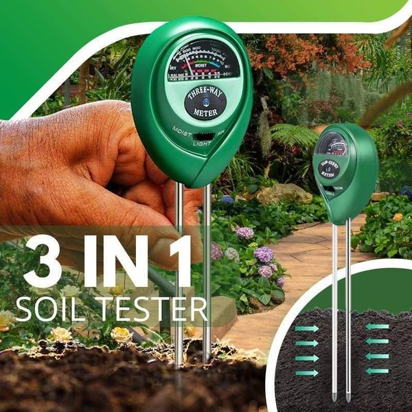 3 in 1 soil ph meter sunlight ph tester garden flowers soil moisture sensor meter plants acidity humidity monitor detector
3 in 1 soil ph meter sunlight ph tester garden flowers soil moisture sensor meter plants acidity humidity monitor detector