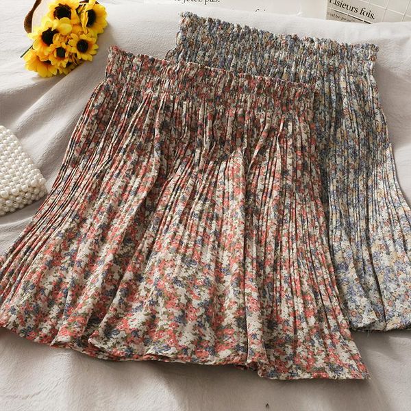 skirts 2021 retro flower bud pleated floral a-line short skirt female summer print high waist anti-glare fairy, Black
skirts 2021 retro flower bud pleated floral a-line short skirt female summer print high waist anti-glare fairy, Black