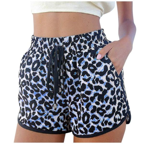 women's shorts summer casual leopard print drawstring with pockets home mini athletic plus size ropa p5, White;black
women's shorts summer casual leopard print drawstring with pockets home mini athletic plus size ropa p5, White;black