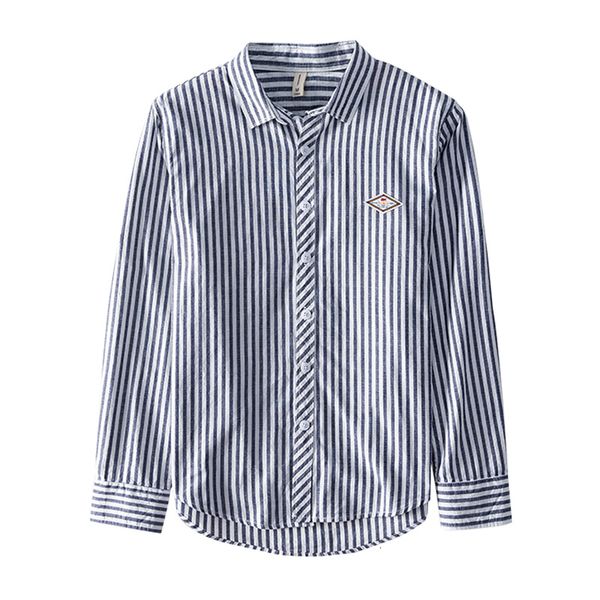 2021 new vintage striped men's shirts long intelligent sleeve casual 100% cotton turn-down collar male fashion clothes trends od2z, White
2021 new vintage striped men's shirts long intelligent sleeve casual 100% cotton turn-down collar male fashion clothes trends od2z, White