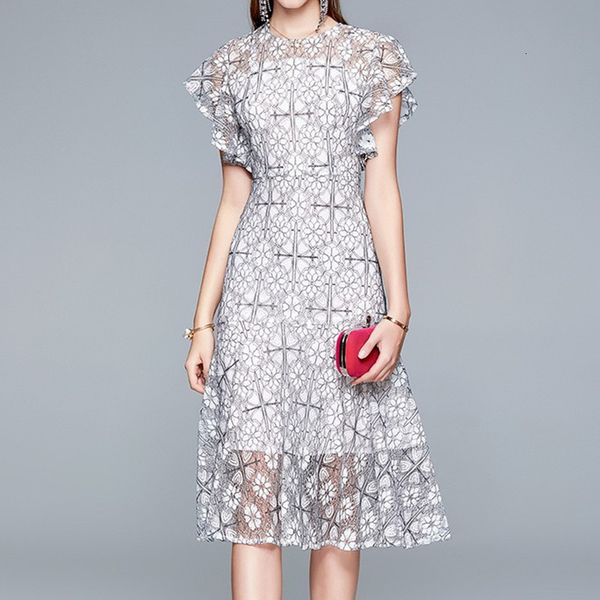 casual dresses fashion women's summer short sleeve embroidery mesh elgant midi dress m9yf, Black;gray
casual dresses fashion women's summer short sleeve embroidery mesh elgant midi dress m9yf, Black;gray