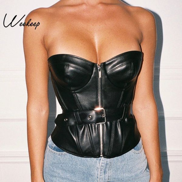 2021 black adjustable waist bustier women pu leather corset lingerie strapless backless overbust corset, Black;white
2021 black adjustable waist bustier women pu leather corset lingerie strapless backless overbust corset, Black;white