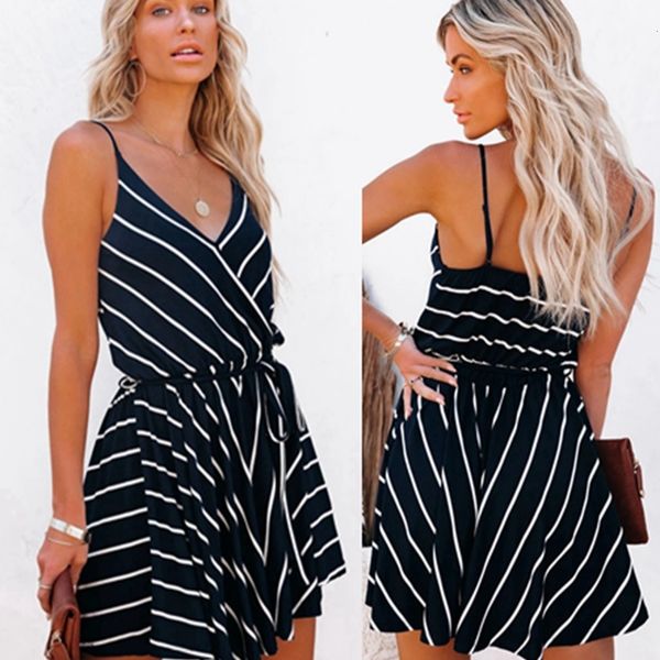 women's clothing dresses dress summer women's 2021 striped v-neck suspender skirt, Black;gray
women's clothing dresses dress summer women's 2021 striped v-neck suspender skirt, Black;gray