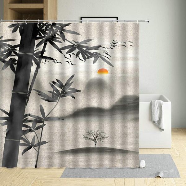 shower curtains chinese landscape curtain bamboo plants lake ink art bathroom bathtub home decor with hook hanging waterproof
shower curtains chinese landscape curtain bamboo plants lake ink art bathroom bathtub home decor with hook hanging waterproof