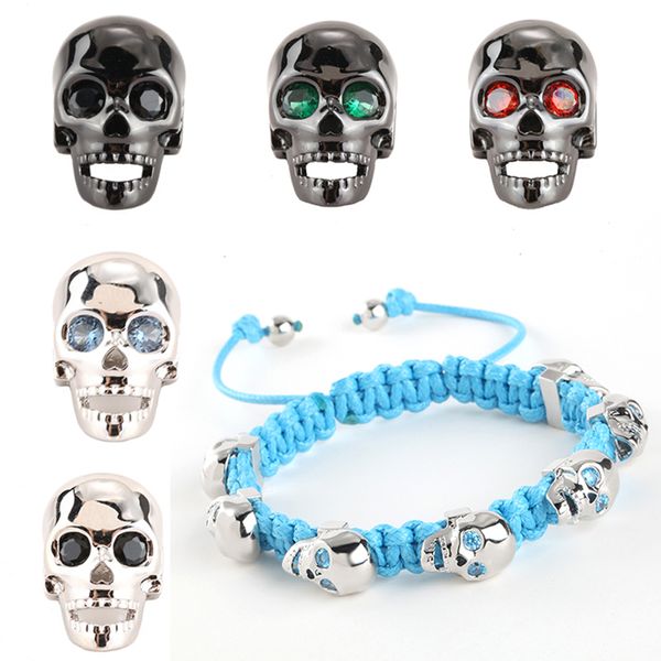 spacer beads for jewelry making supplies gold gothic skull beads diy bracelet accessories metal copper mosaic cz wholesale, Bronze;silver
spacer beads for jewelry making supplies gold gothic skull beads diy bracelet accessories metal copper mosaic cz wholesale, Bronze;silver