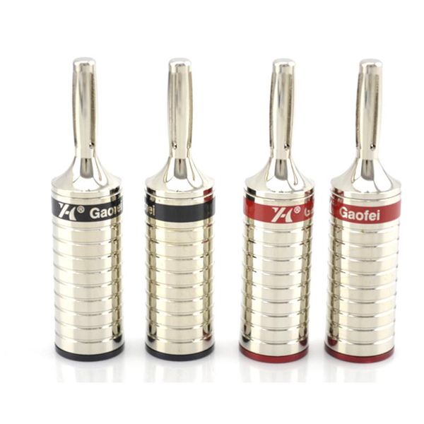 smart power plugs 4pcs rhodium plated speaker cable banana plug connector ,hifi audio video terminal
smart power plugs 4pcs rhodium plated speaker cable banana plug connector ,hifi audio video terminal