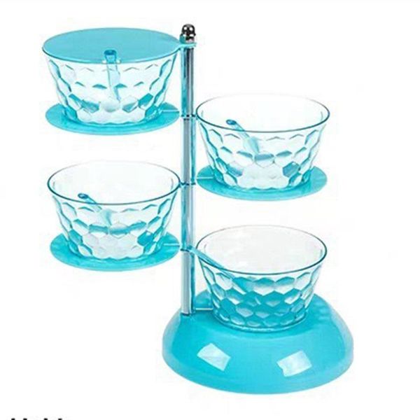 storage bottles & jars mutifunctional standing rotating condiments box 5-layer vertical transparent spice jar with spoon kitchen supplies in
storage bottles & jars mutifunctional standing rotating condiments box 5-layer vertical transparent spice jar with spoon kitchen supplies in