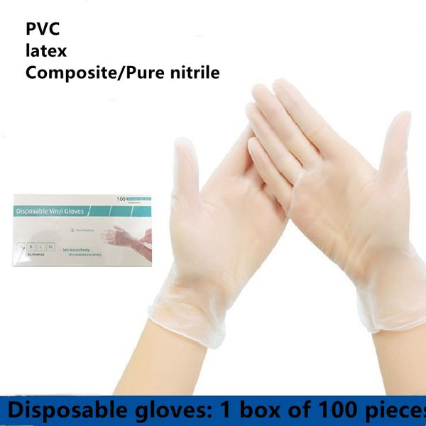 9-inch powder free PVC composite nitrile gloves, thickened food grade disposable glove 100 pieces with box
9-inch powder free PVC composite nitrile gloves, thickened food grade disposable glove 100 pieces with box