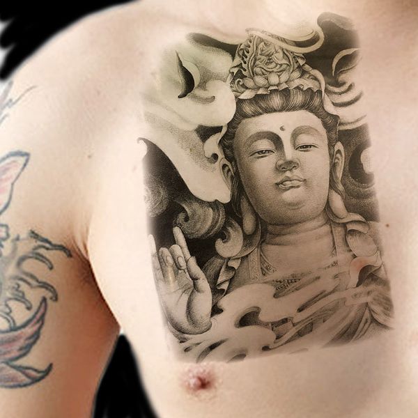 flower arm tattoo paste waterproof men and women lasting picture dark teng body color painting
flower arm tattoo paste waterproof men and women lasting picture dark teng body color painting
