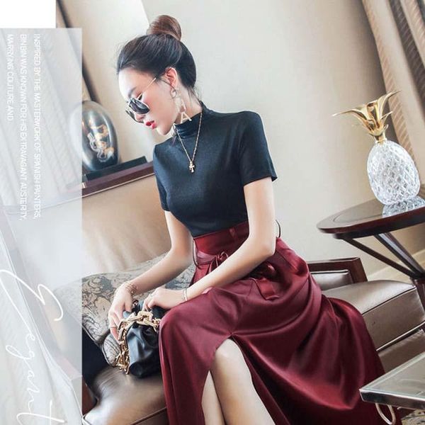 women's tracksuits 2021 women spring summer elegant 2 piece set ladies stand collar shirt + lace up wide leg pant female casual loose s, Gray
women's tracksuits 2021 women spring summer elegant 2 piece set ladies stand collar shirt + lace up wide leg pant female casual loose s, Gray