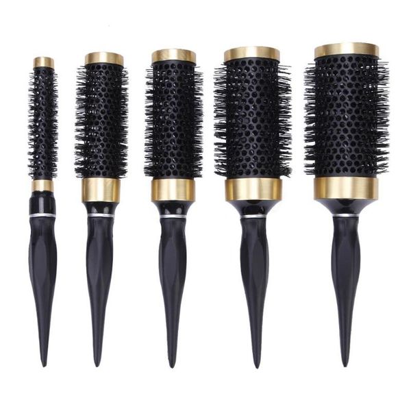 hair brushes 5pcs professional brush nano hairbrush thermal ceramic ion round barrel comb hairdressing salon styling drying curling, Silver
hair brushes 5pcs professional brush nano hairbrush thermal ceramic ion round barrel comb hairdressing salon styling drying curling, Silver