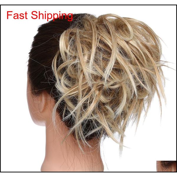 new messy scrunchie chignon hair bun straight elastic band updo hairpiece synthetic hair chignon hair ex qylvfo comecase, Black;brown
new messy scrunchie chignon hair bun straight elastic band updo hairpiece synthetic hair chignon hair ex qylvfo comecase, Black;brown
