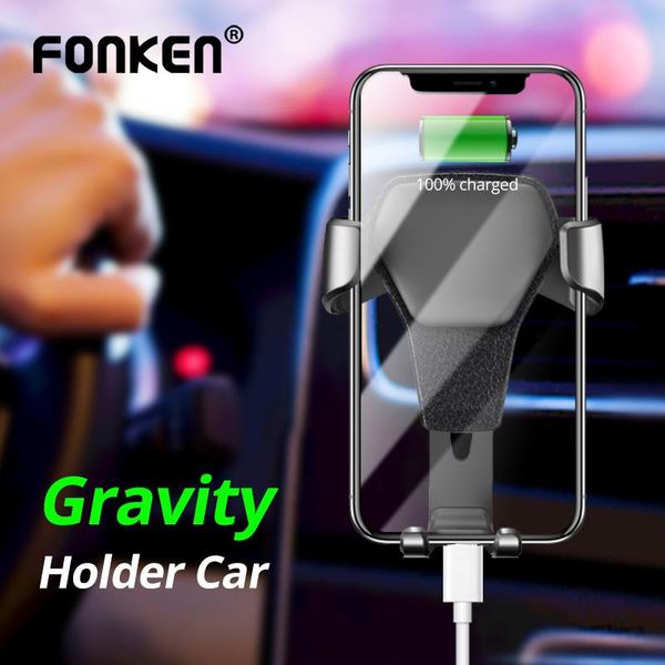 cell phone mounts & holders fonken gravity holder stand for in air vent mount x 11 12 mobile support self-locking clip bracke
cell phone mounts & holders fonken gravity holder stand for in air vent mount x 11 12 mobile support self-locking clip bracke