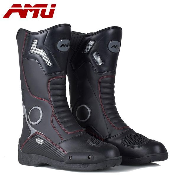 motorcycle footwear amu leather boots waterproof knee moto motorbike boot biker protector shoes motor motocross
motorcycle footwear amu leather boots waterproof knee moto motorbike boot biker protector shoes motor motocross