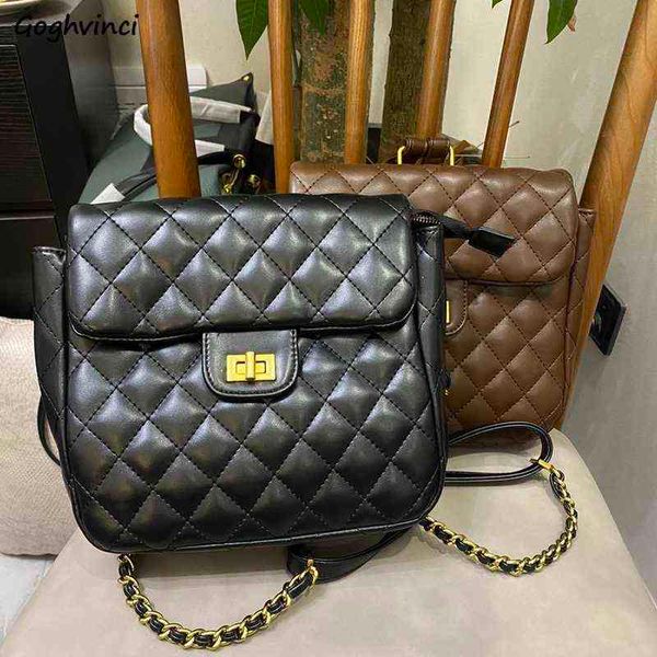 backpacks women solid plaid pu leather elegant ladies shopper womens chain multi-function korean style all-match elegant fashion y1105
backpacks women solid plaid pu leather elegant ladies shopper womens chain multi-function korean style all-match elegant fashion y1105
