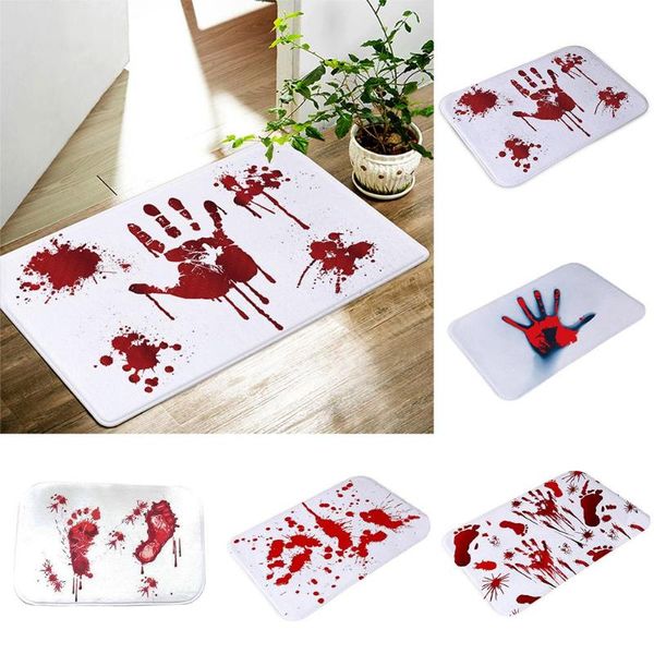 cushion/decorative pillow halloween horror bloody footprint floor mats for living rooms non-slip flannel bath mat pad rugs door shower carpe
cushion/decorative pillow halloween horror bloody footprint floor mats for living rooms non-slip flannel bath mat pad rugs door shower carpe