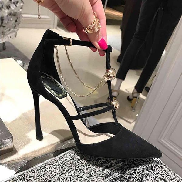 dress shoes 2021 summer hollow chain pointed high heels women shallow pumps mouth black suede one buckle single
dress shoes 2021 summer hollow chain pointed high heels women shallow pumps mouth black suede one buckle single