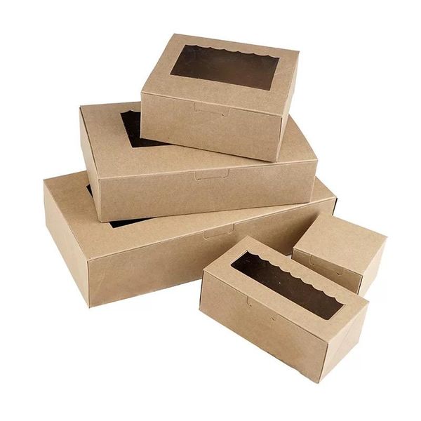 gift wrap 5pcs 7*7*5cm/13*7*5cm/13.5*13.5*5cm kraft paper box with pvc window muffin biscuit packaging food packing storage
gift wrap 5pcs 7*7*5cm/13*7*5cm/13.5*13.5*5cm kraft paper box with pvc window muffin biscuit packaging food packing storage