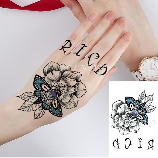 temporary tattoos waterproof tattoo sticker blue butterfly flower letters "ricd" fake tatto flash tatoo for women men
temporary tattoos waterproof tattoo sticker blue butterfly flower letters "ricd" fake tatto flash tatoo for women men