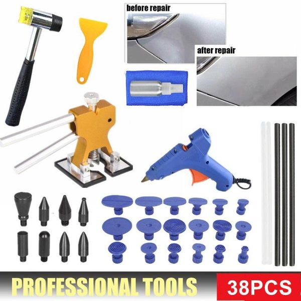 professional hand tool sets 38pcs paintless dent removal tools auto repair kit puller pull up for car hail damage door dings
professional hand tool sets 38pcs paintless dent removal tools auto repair kit puller pull up for car hail damage door dings