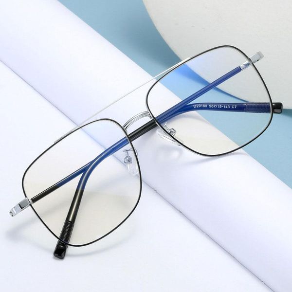 fashion sunglasses frames full rim metal frame glasses for man and woman arrival upsale ultra light double browline optical eyewears, Black
fashion sunglasses frames full rim metal frame glasses for man and woman arrival upsale ultra light double browline optical eyewears, Black
