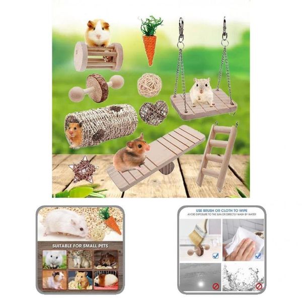 small animal supplies mixed 10pcs safe hamster chewing toys ladder toy chinchilla multiple types for squirrel
small animal supplies mixed 10pcs safe hamster chewing toys ladder toy chinchilla multiple types for squirrel