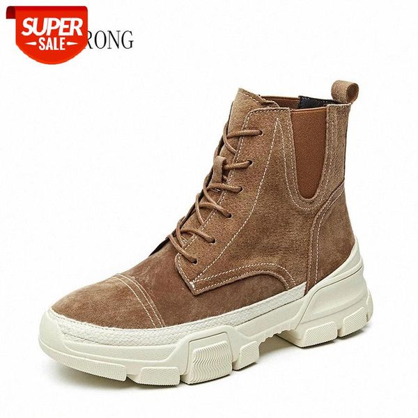 fashion suede leather women boots new casual lace up boots 2019 autumn winter soft wild warm woman shoes #cc3g, Black
fashion suede leather women boots new casual lace up boots 2019 autumn winter soft wild warm woman shoes #cc3g, Black