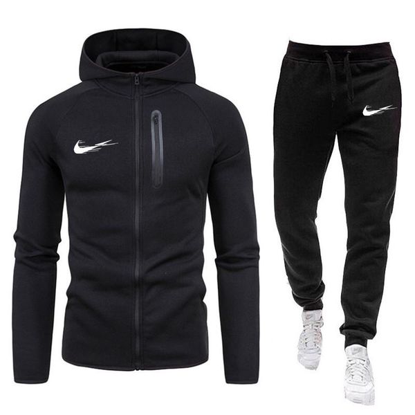 men's hoodies & sweatshirts 2021 autumn and winter leisure sports suit brand fitness running warm sportswear two-piece, Black
men's hoodies & sweatshirts 2021 autumn and winter leisure sports suit brand fitness running warm sportswear two-piece, Black